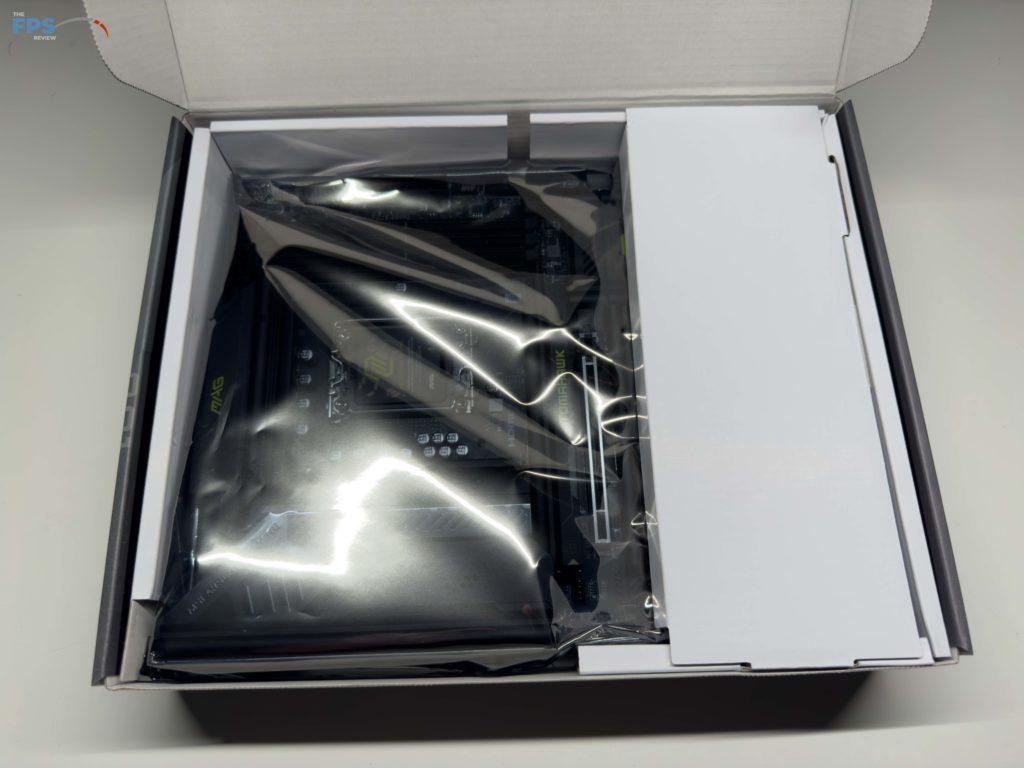 Opened box