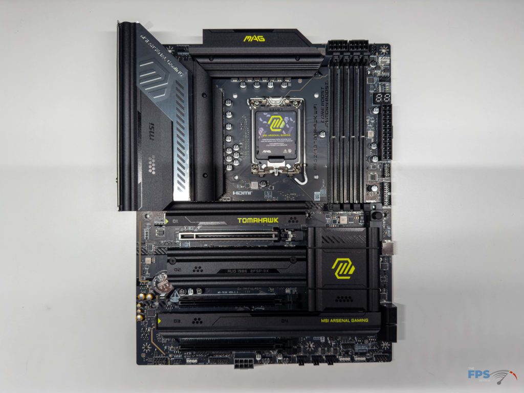 Overall motherboard View