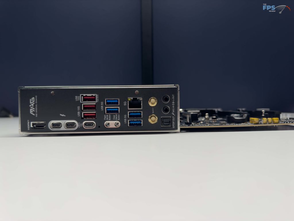 Rear I/O panel