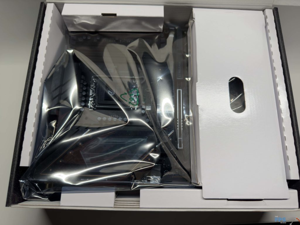 Opened box
