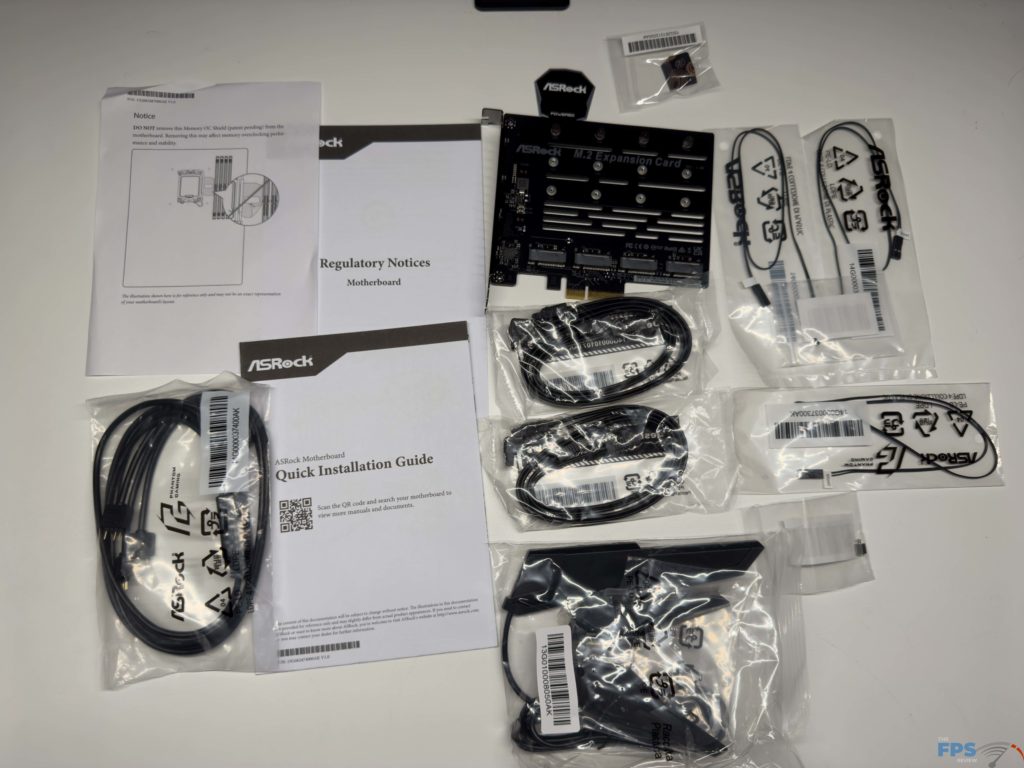 Contents of box