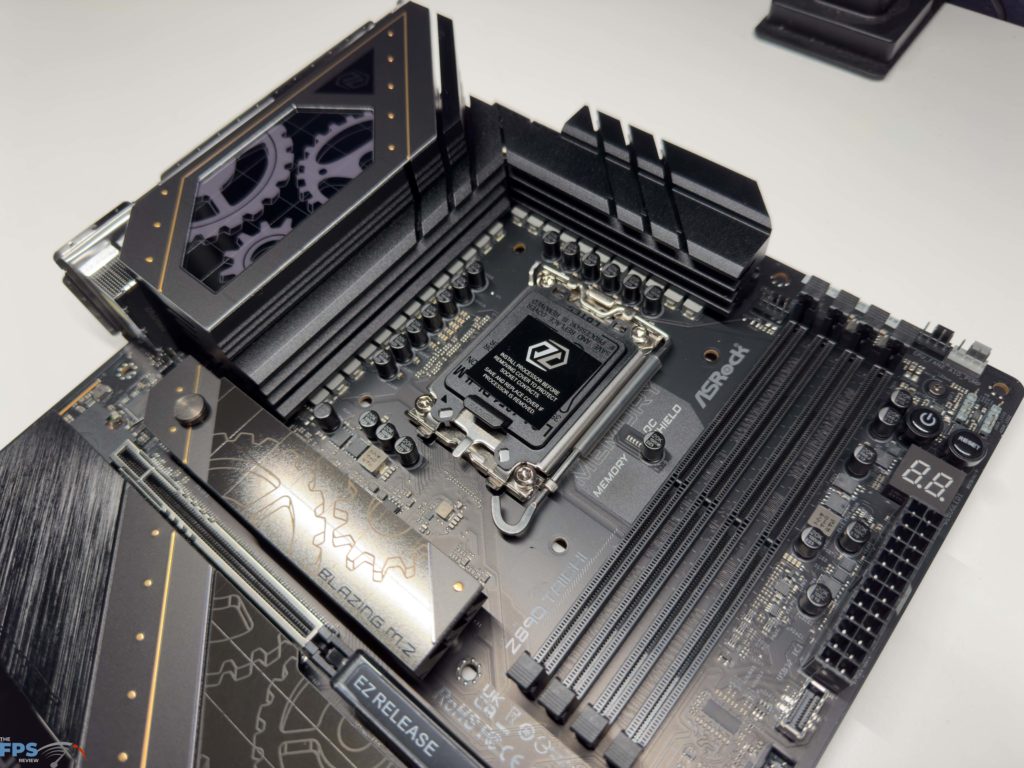 Closeup on VRM cooling