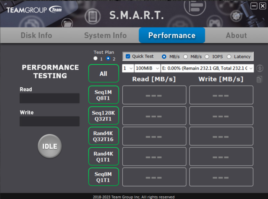 SSD S.M.A.R.T. Tool