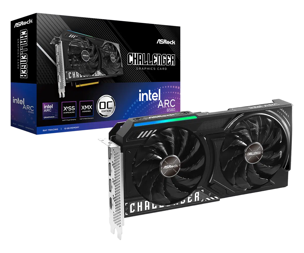 ASRock Launches Intel Arc B580 Steel Legend 12GB OC, B580 Challenger ...