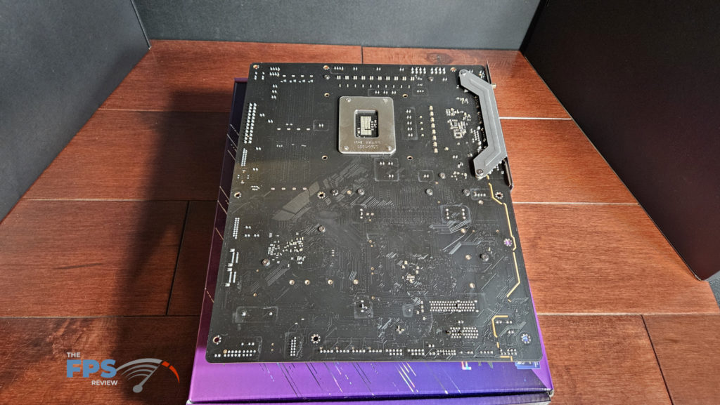 ASRock Phantom Gaming Z890 RIPTIDE WiFi: board back
