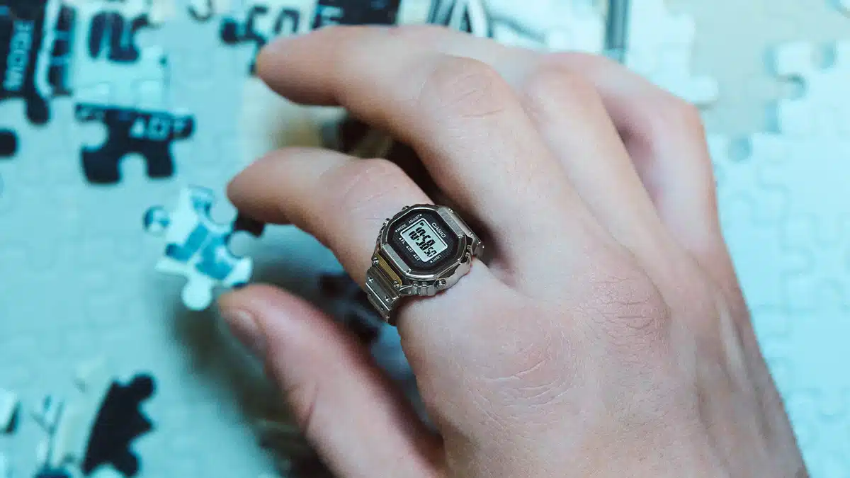 Casio Marks Its 50th Anniversary with the CRW-001 Ring Watch