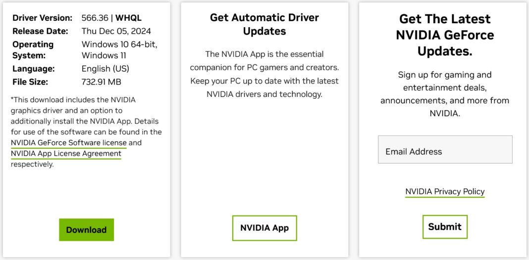 GeForce Game Ready 566.36 WHQL Driver Officially Replaces GeForce ...