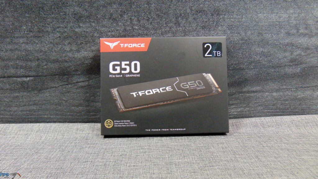 TEAMGROUP T-FORCE G50 2TB PCIe Gen4 M.2 NVMe SSD Box Front