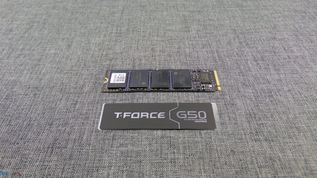 TEAMGROUP T-FORCE G50 2TB PCIe Gen4 M.2 NVMe SSD and Graphene Heat Spreader