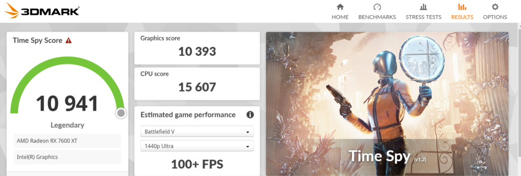 ASRock Phantom Gaming Z890 RIPTIDE WiFi: 3DMark TimeSpy
