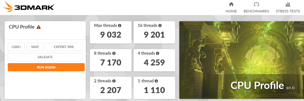 MSI MAG X870 TOMAHAWK WiFi motherboard: 3DMark cpu