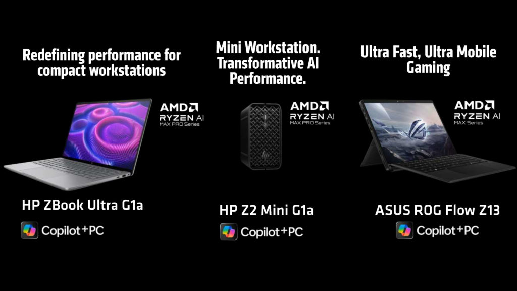 AMD CES Media Pre-Briefing Deck AMD Ryzen AI Max and Ryzen AI Max PRO