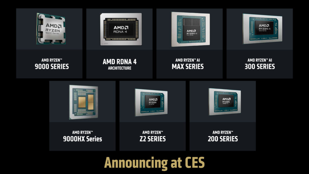 AMD CES Media Pre-Briefing Deck All Products Summary CES 2025