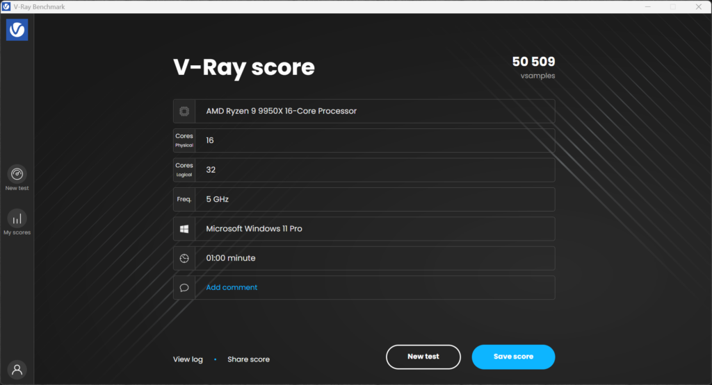 V-RAY Screenshot