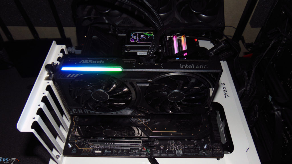 ASRock Challenger Arc B570 10GB OC RGB installed in Computer