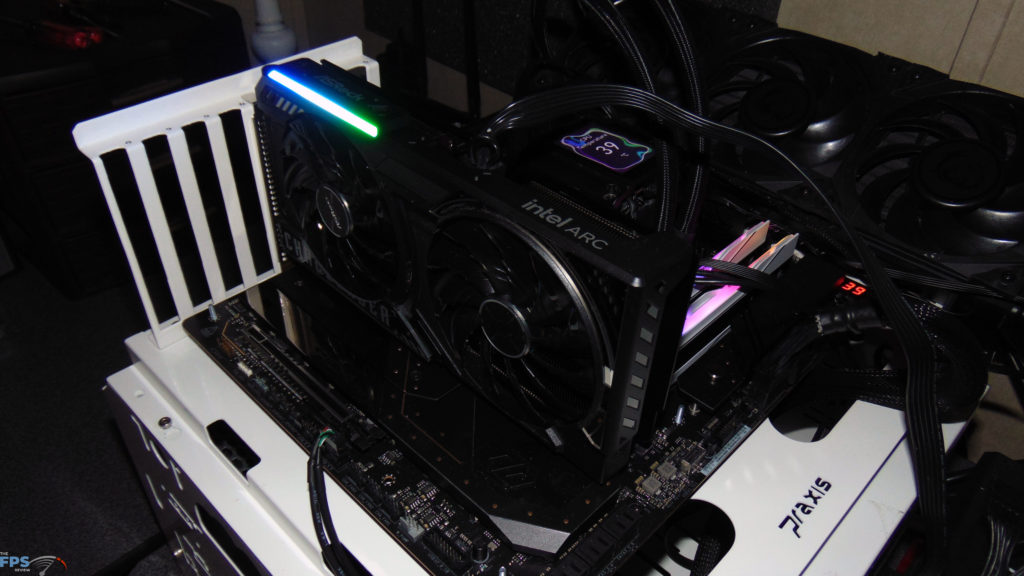 ASRock Challenger Arc B570 10GB OC RGB installed in Computer