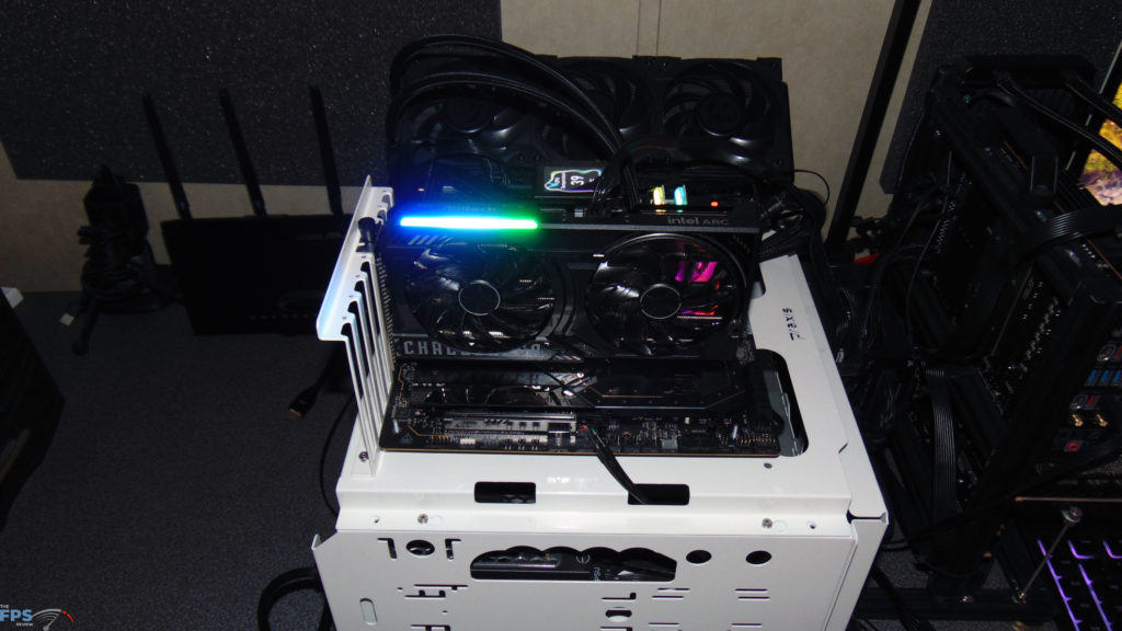 ASRock Challenger Arc B570 10GB OC RGB installed in Computer