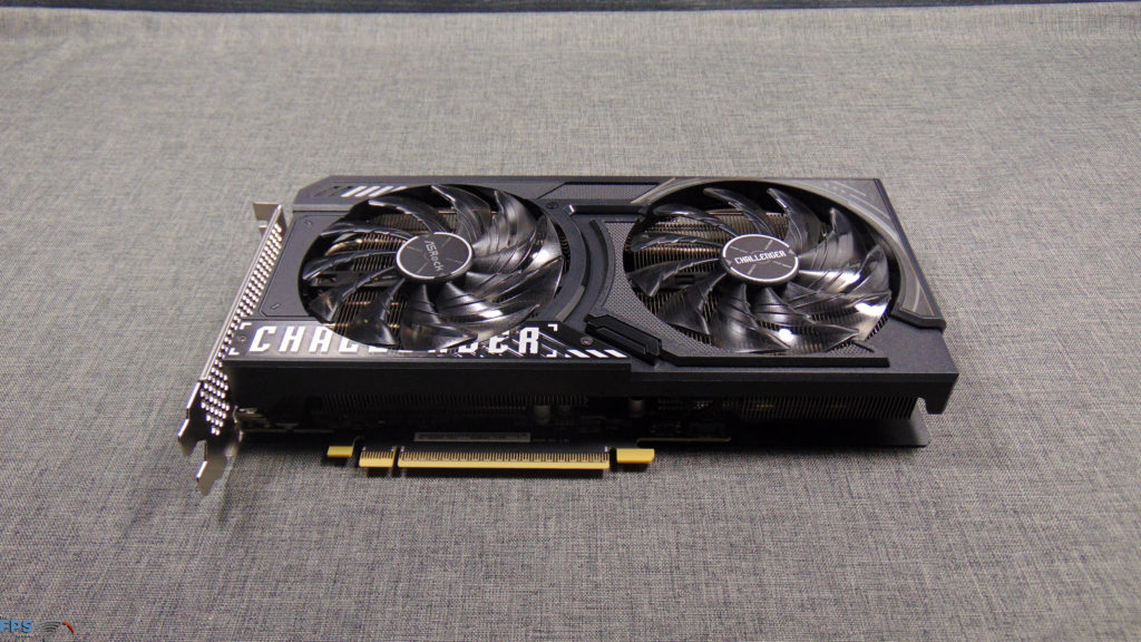 ASRock Challenger Arc B570 10GB OC Top View