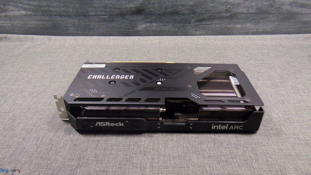 ASRock Challenger Arc B570 10GB OC Bottom View