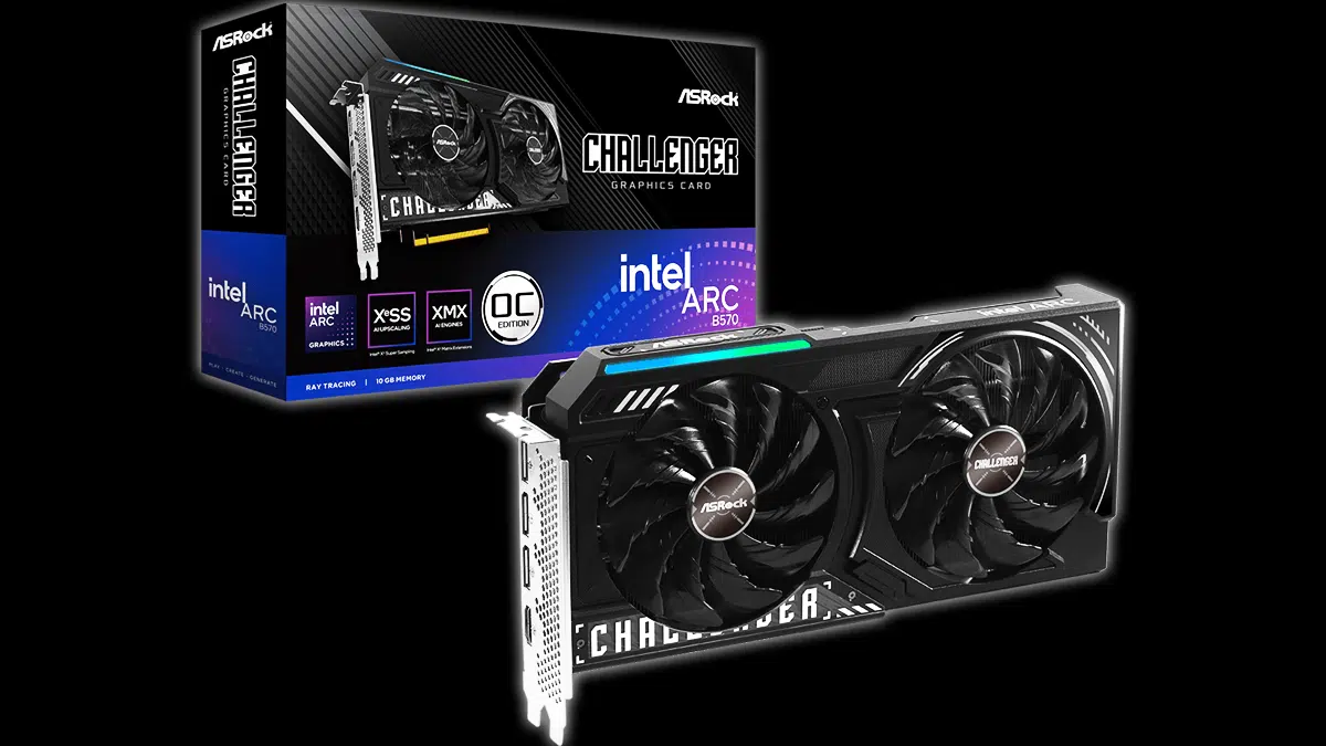 グラフィックボード・グラボ・ビデオカード ASRock Intel Arc B570 Challenger 10GB OC ASRock > Intel Arc B570 Challenger 10GB OC