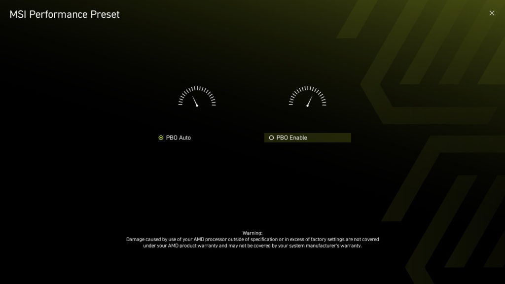MSI MAG X870 TOMAHAWK WiFi motherboard: BIOS screenshot