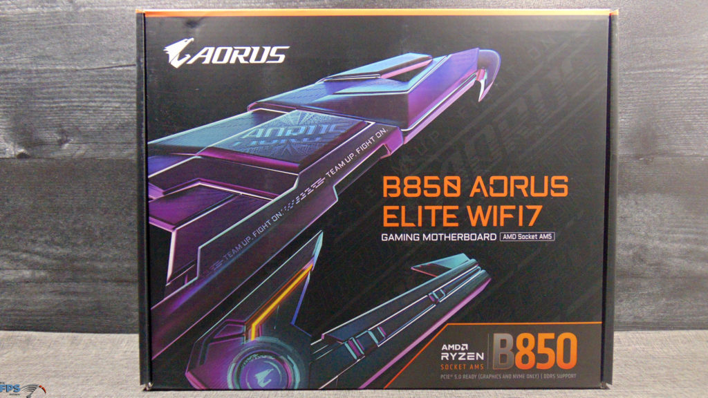 GIGABYTE B850 AORUS ELITE WIFI7 Box Front