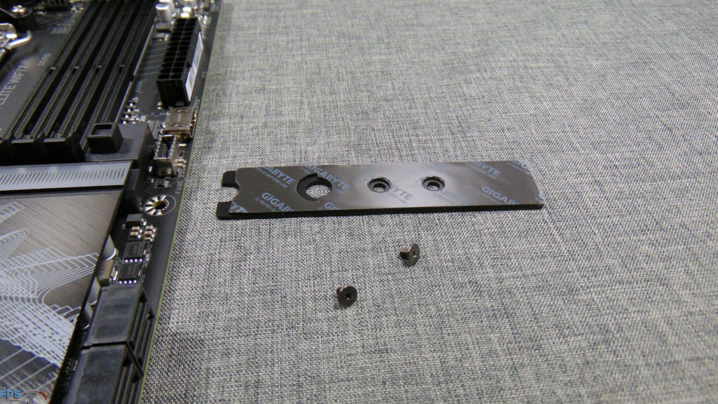 GIGABYTE B850 AORUS ELITE WIFI7 primary M.2 backside cooling