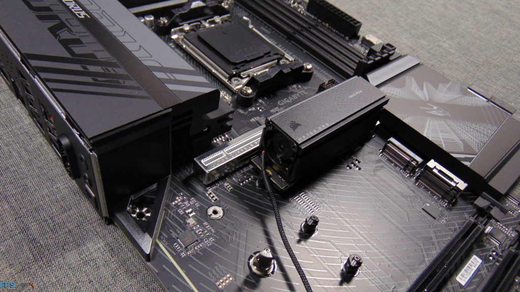 GIGABYTE B850 AORUS ELITE WIFI7 primary M.2 slot SSD installed