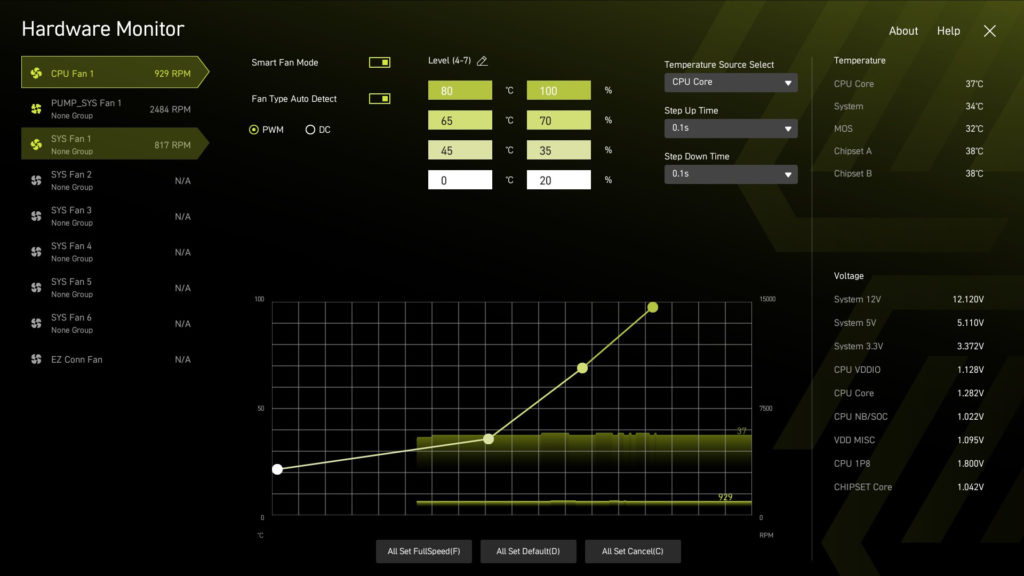 MSI MAG X870E TOMAHAWK WiFi motherboard: BIOS screenshot