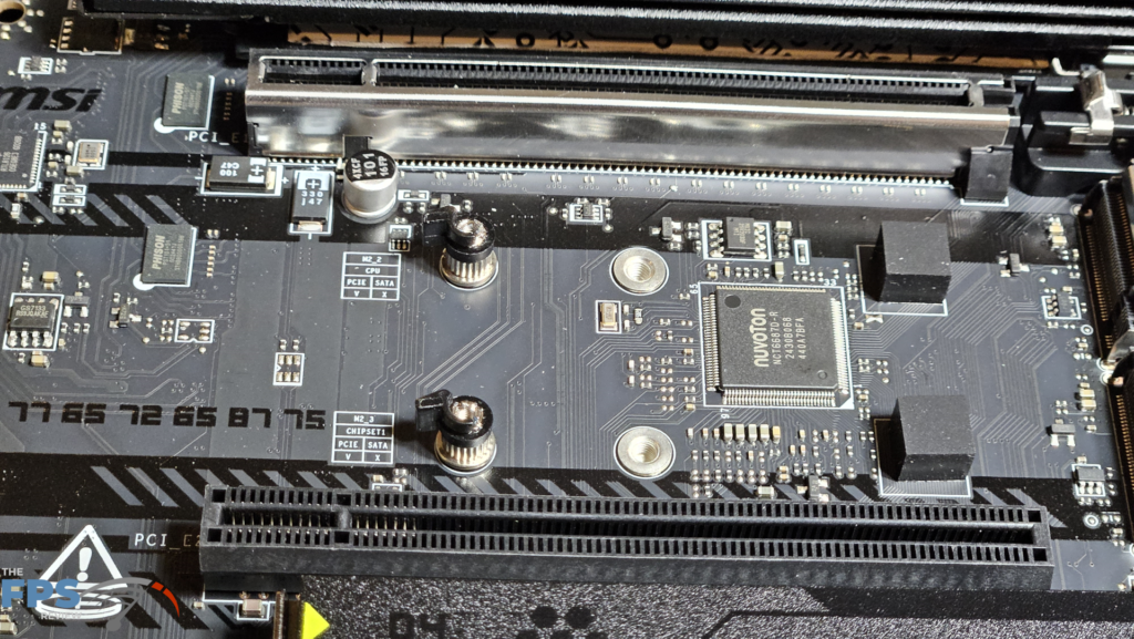MSI MAG X870E TOMAHAWK WiFi motherboard: secondary M.2