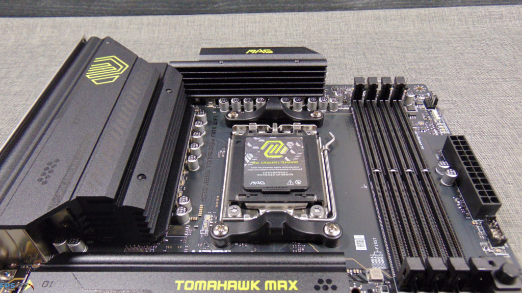 MSI MAG B850 TOMAHAWK MAX WIFI Socket