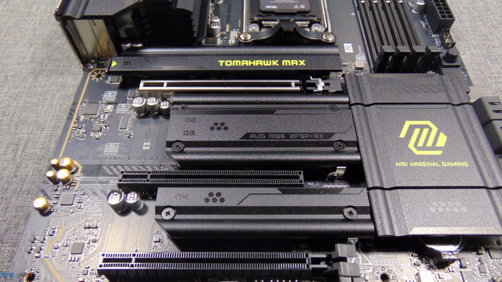 MSI MAG B850 TOMAHAWK MAX WIFI M.2 Storage