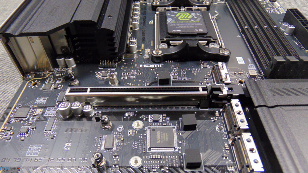 MSI MAG B850 TOMAHAWK MAX WIFI PCIe Graphics Slot