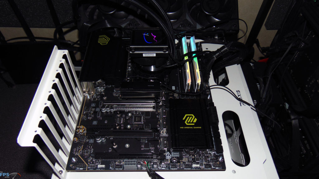MSI MAG B850 TOMAHAWK MAX WIFI Installed in Computer