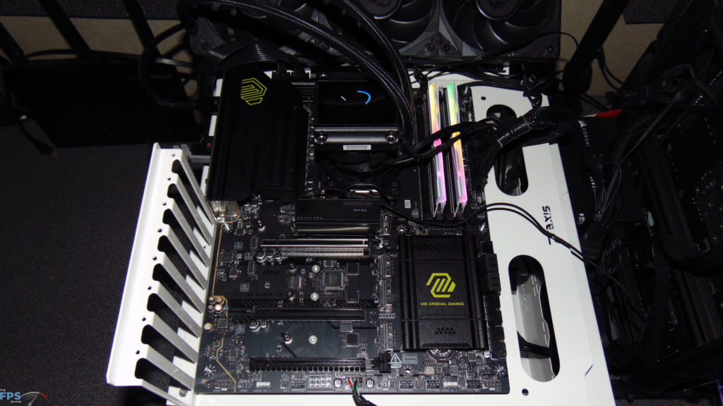 MSI MAG B850 TOMAHAWK MAX WIFI Installed in Computer