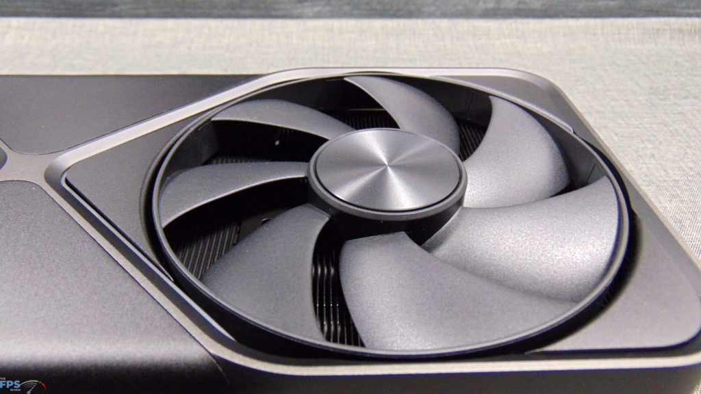 NVIDIA GeForce RTX 5090 Founders Edition Right Fan Closeup