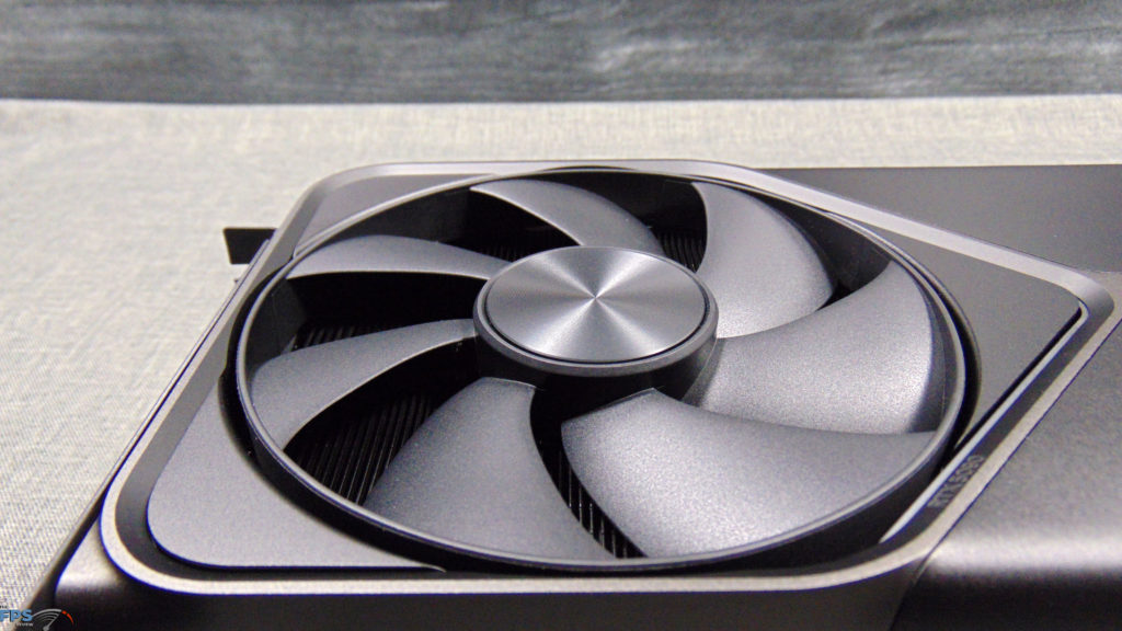 NVIDIA GeForce RTX 5090 Founders Edition Left Fan Closeup