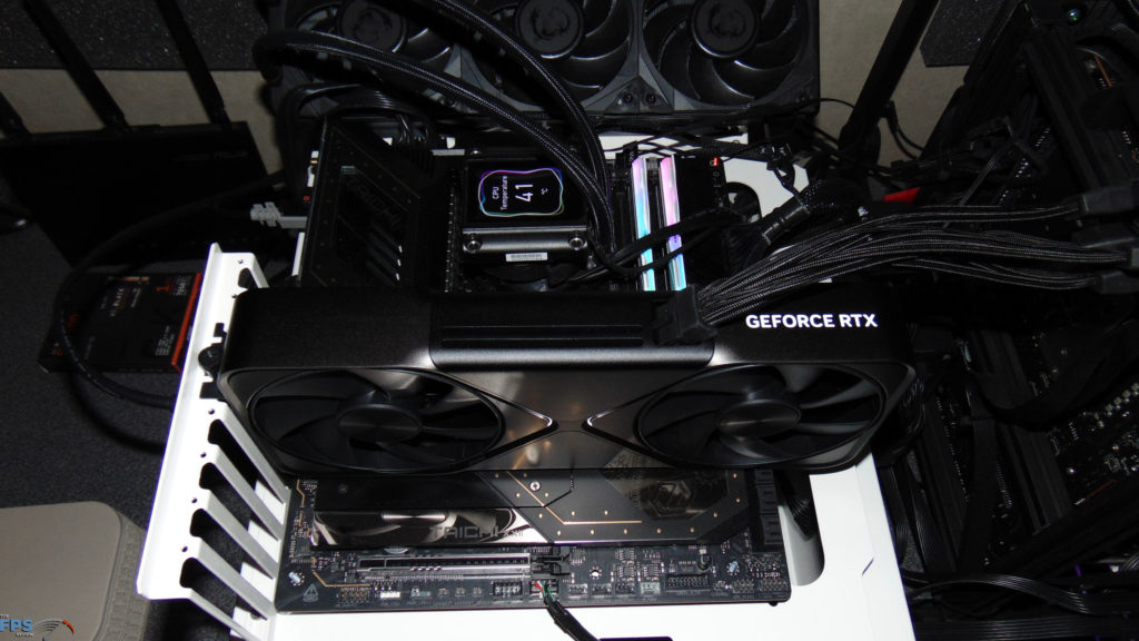 NVIDIA GeForce RTX 5090 Founders Edition Installed in Computer
