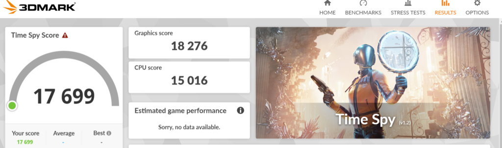 MSI MAG B860 TOMAHAWK WiFi : 3DMark TimeSpy