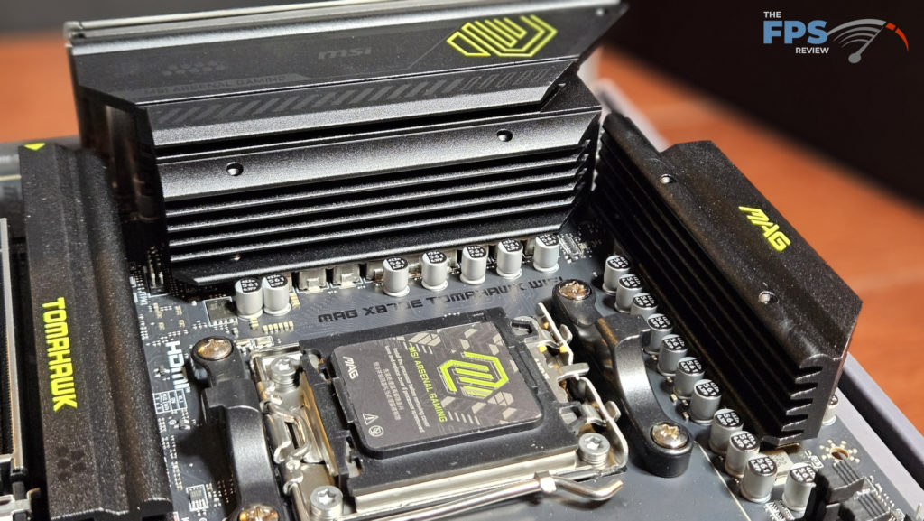 MSI MAG X870E TOMAHAWK WiFi motherboard: vrm