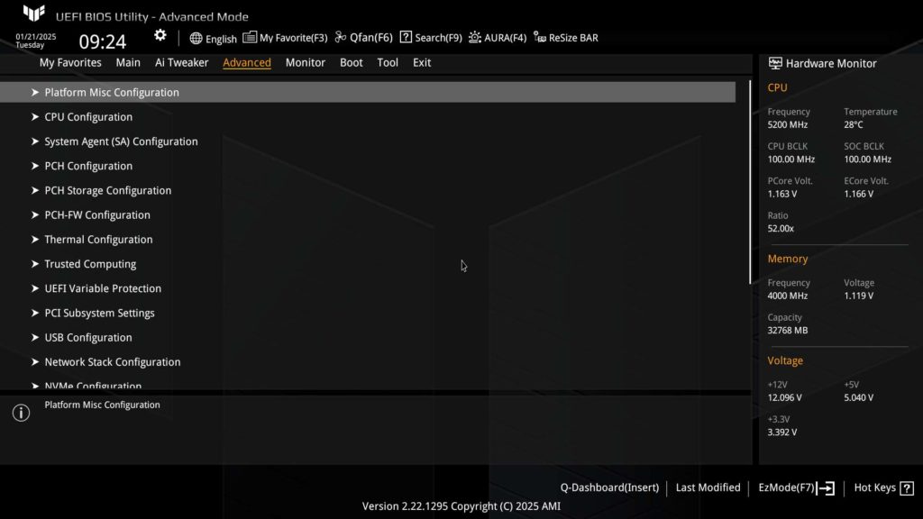 BIOS Image