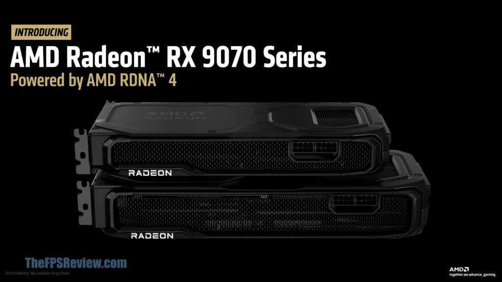 AMD Radeon RX 9070 Series Slide Deck