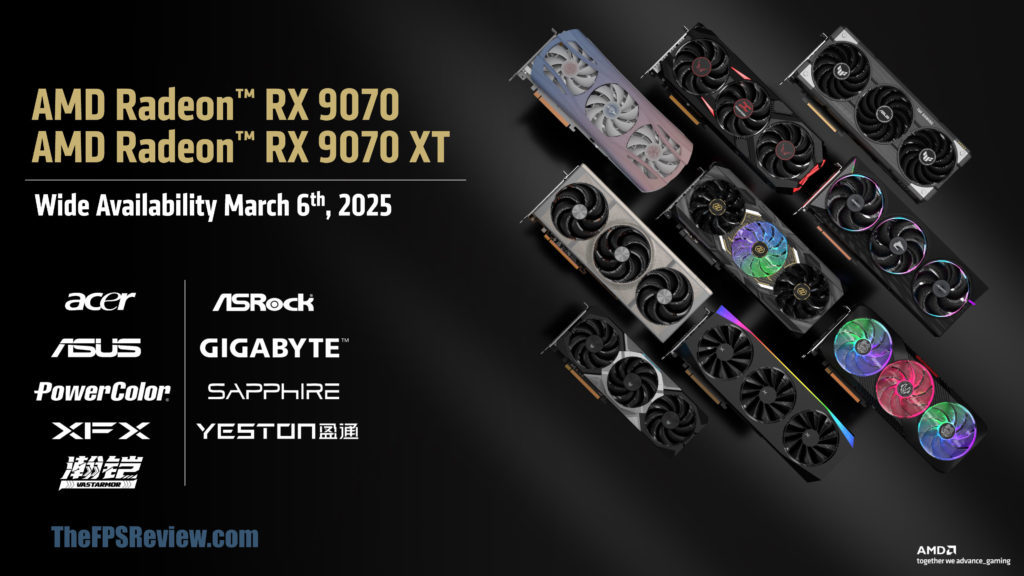 AMD Radeon RX 9070 and AMD Radeon RX 9070 Partner Cards