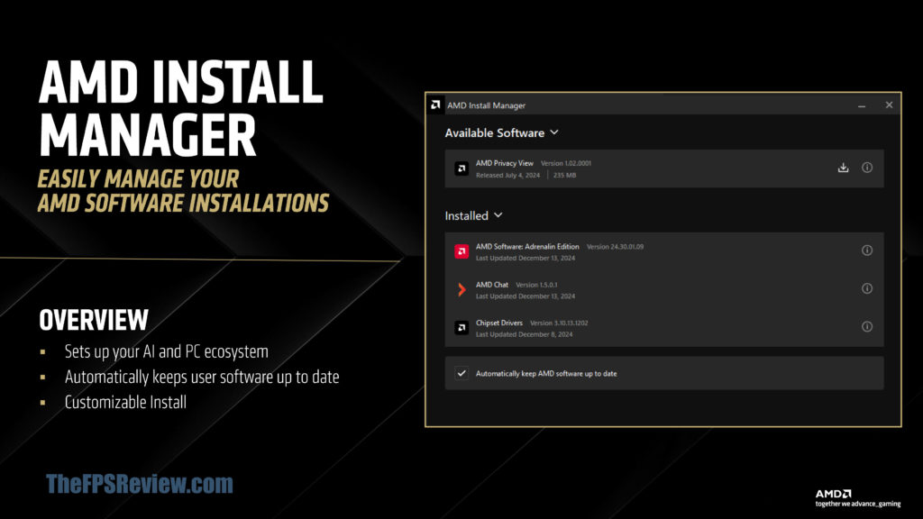 AMD Radeon Software Features Slide Deck