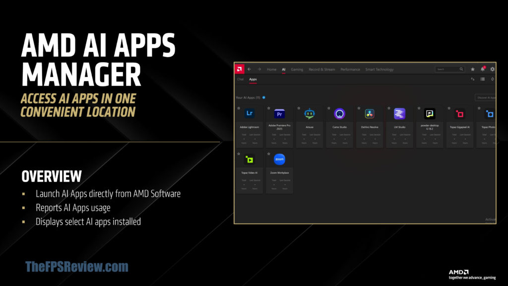AMD Radeon Software Features Slide Deck
