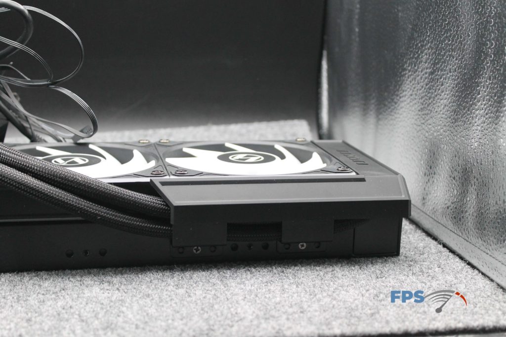 Lian Li Hydroshift LCD 360R aio tubing shroud