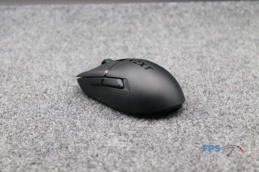 NZXT Lift Elite Mouse rear left angle view
