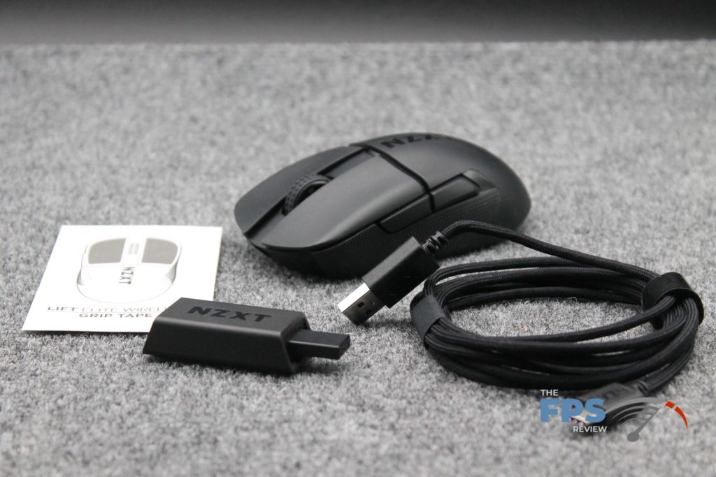 NZXT Lift Elite Mouse box contents