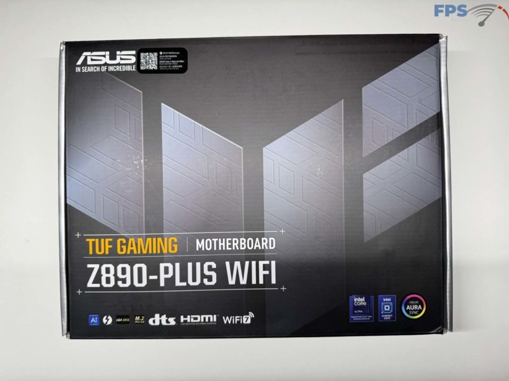 Front of motherboard box