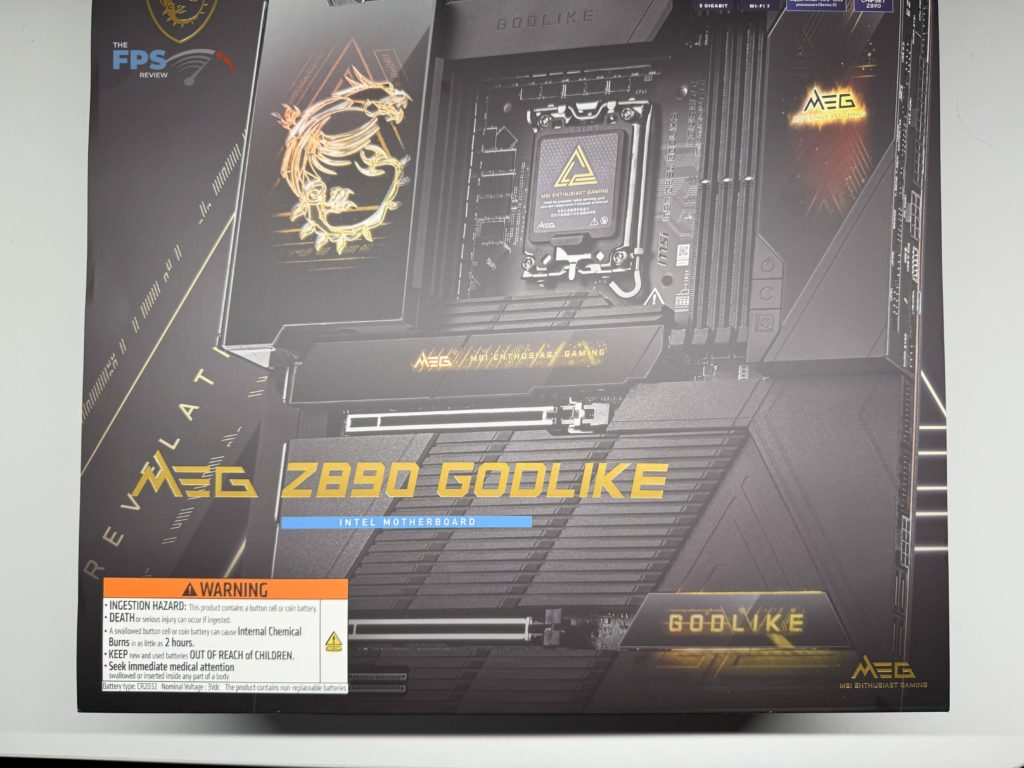 Front of box